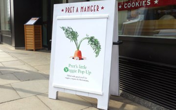 Pret to open first standalone vegetarian store