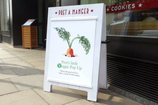 Pret to open first standalone vegetarian store