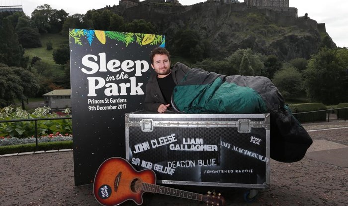 Social Bite launches the world's largest sleep-out, Sleep in the Park
