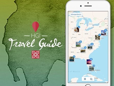 Hilton Garden Inn introduces Instagram-based photo map guide