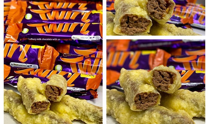 Chip shop in Northern Ireland are selling deep fried Jaffa Cakes and orange Twirls