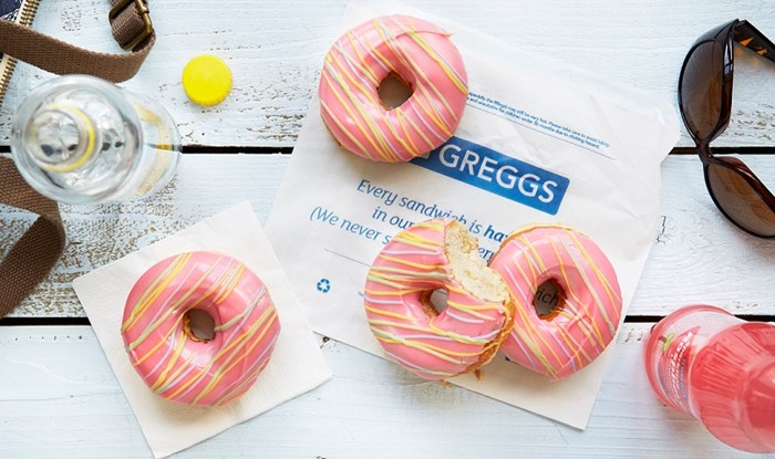 Greggs encouraging healthy eating by offering lower calorie doughnuts
